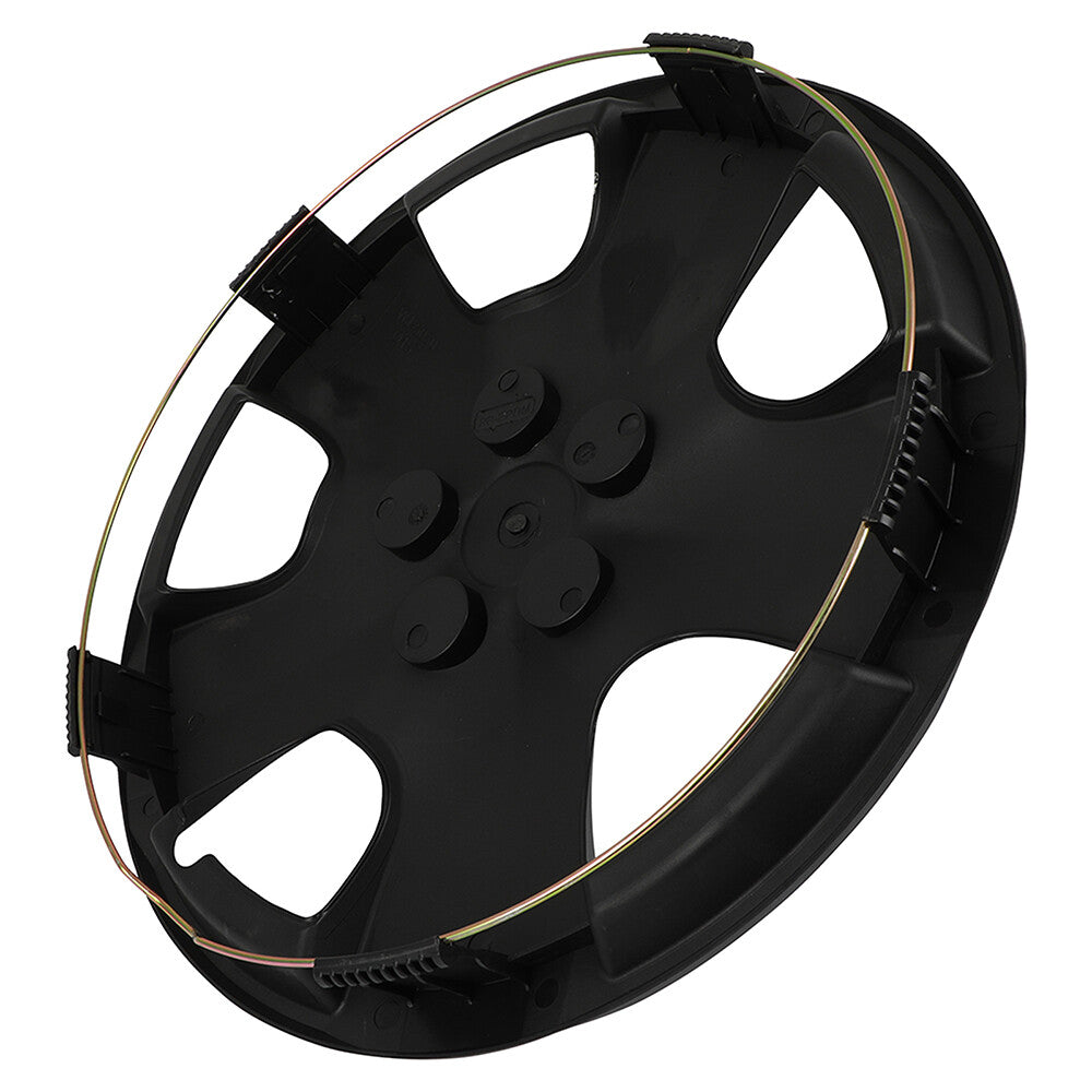 ECCPP 4X 15" Universal Hub Caps Wheel Cover Kit Snap On For R15 Tire 5 Lug Wheel 6B93BC-57