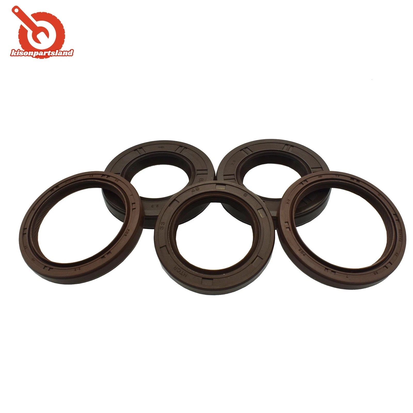 Front Cam & Crank Oil Seals Kit 5pcs For Impreza Forester Outback STi WRX GT 6B93BC-57