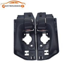 2PCS Rear Left & Right Interior Door Handle Black For 2008-2010 Hyundai Sonata 6B93BC-57