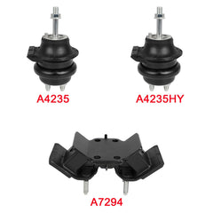 3Pcs Engine Motor Mount Fits Lexus GS300 1998-2005 A4235 A4235HY , Trans AT MT