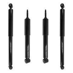 Front & Rear Shock Absorber Kit for 1994-2002 Dodge Ram 3500 RWD Excludes 6B93BC-57