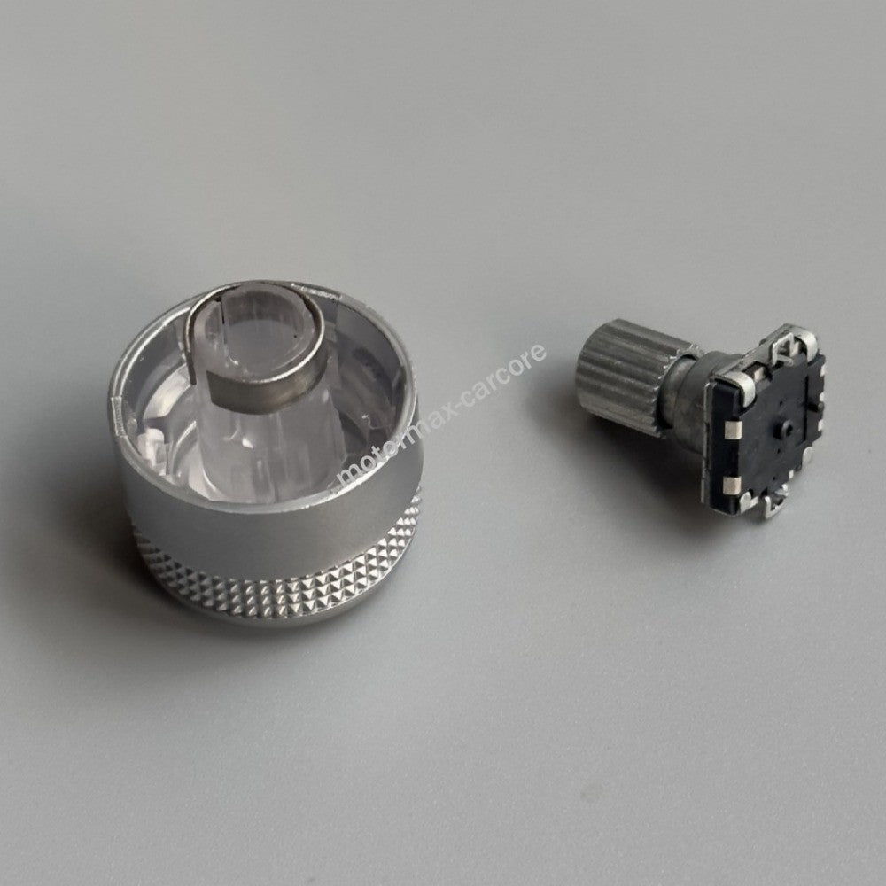 4G0919070 MMI Radio Volume Adjustment Knob w/Shaft for Audi 2012-2016 A6 C7 A7 6B93BC-57