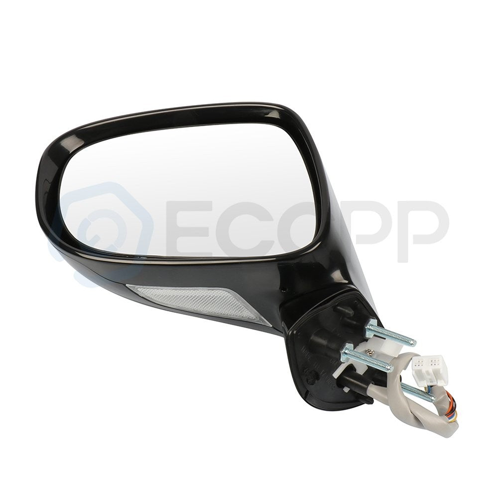 ECCPP For 06-08 LEXUS IS250/350 LH & RH Side Black Foldaway Power Heated Mirrors 6B93BC-57