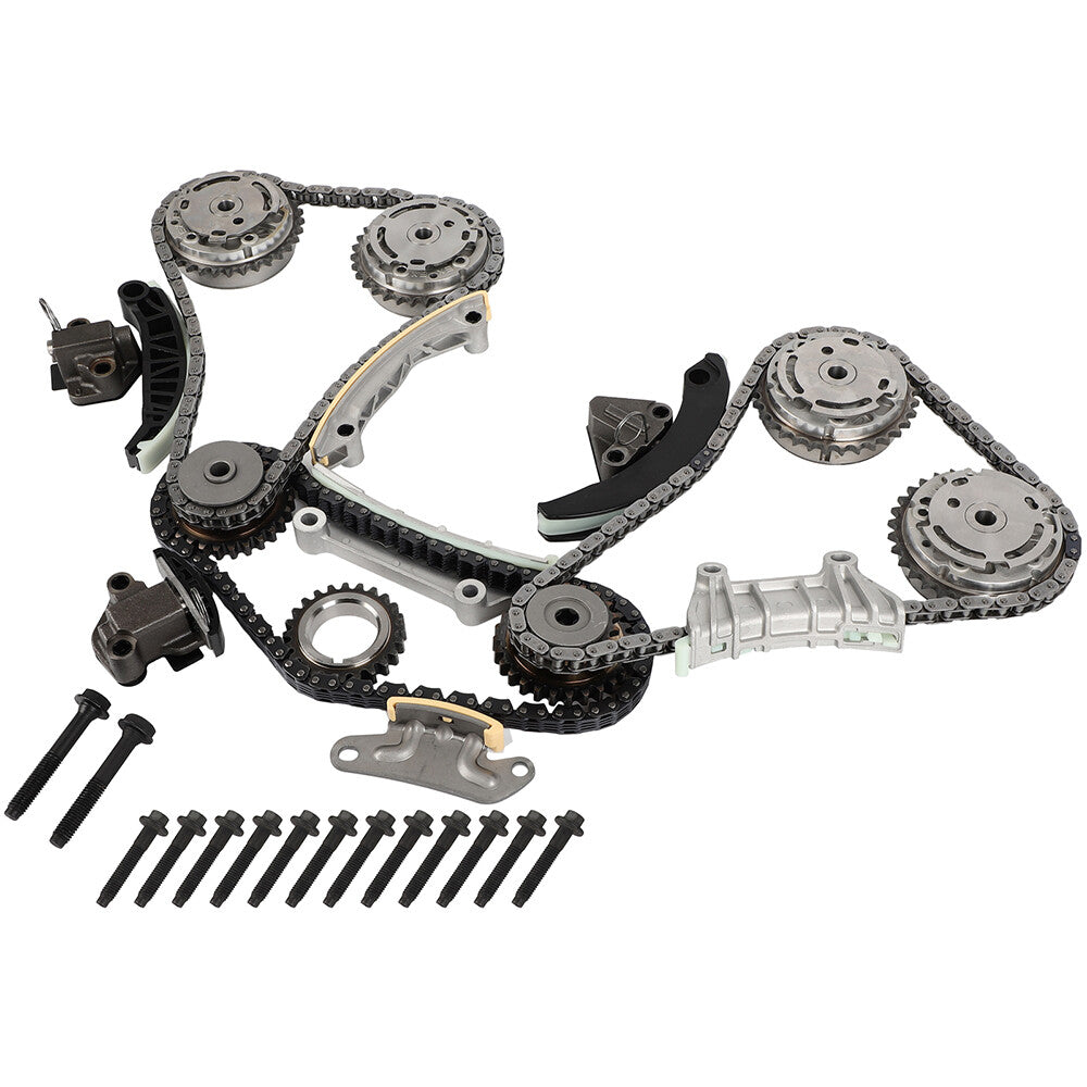 Timing Chain Kit for 04-06 GM Buick Cadillac CTS SRX 3.6L DOHC 24V w/ VVT 6B93BC-57