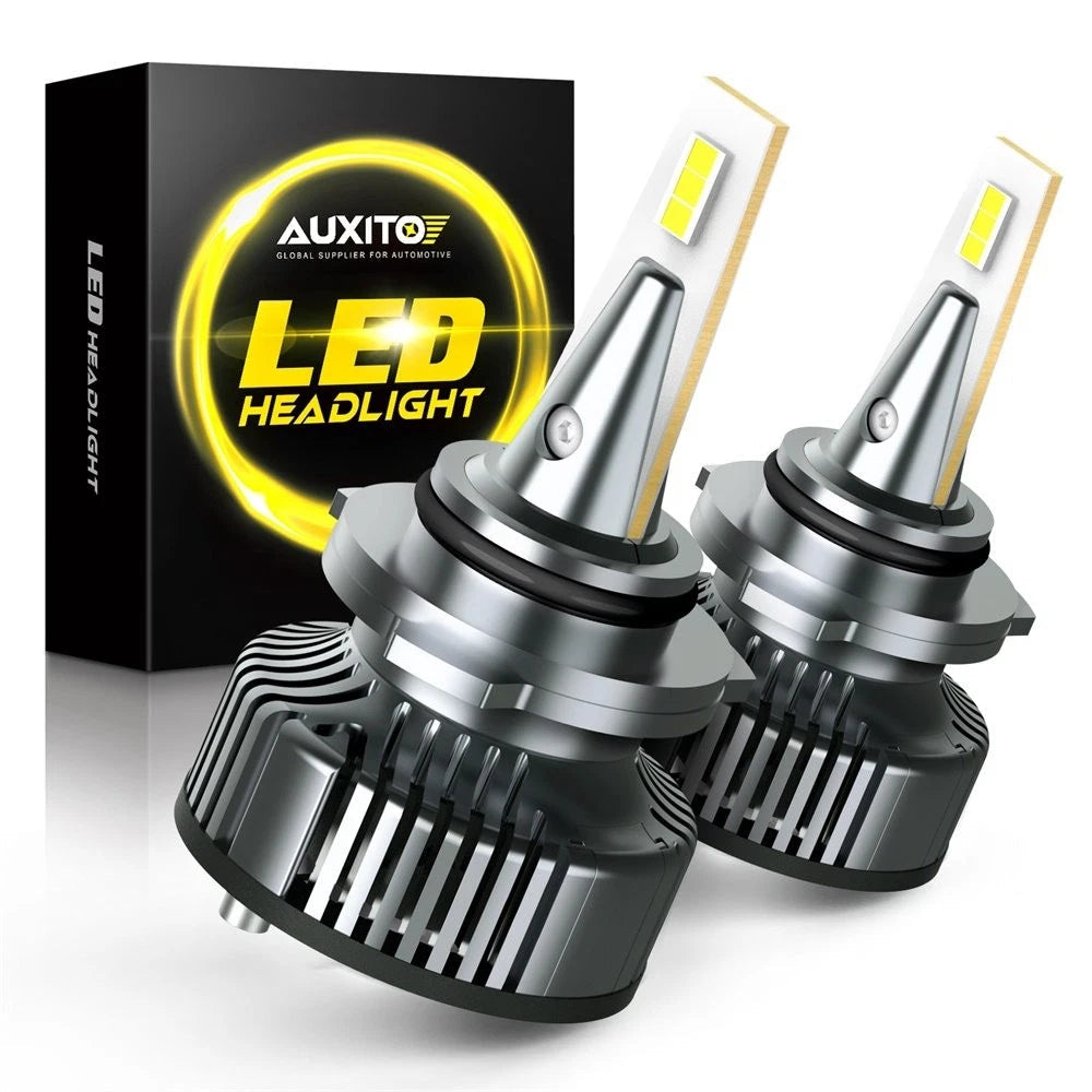 2X AUXITO 9006 HB4 LED Headlight Bulb Low BEAM Super Bright 16000LM CANBUS EOA AUXITO