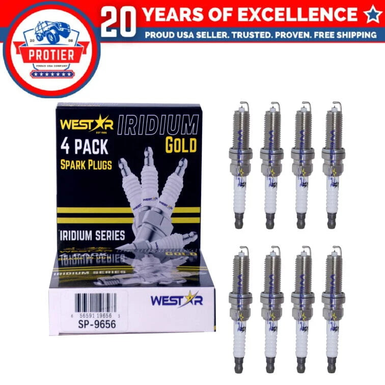 8x iridium spark plugs SP-9656 3439 compatible with Nissan 07-17 FXE20HR11 US 6B93BC-57