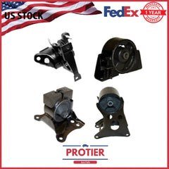 Motor & Trans Mount 4PCS Set fit 2002 - 2006 Nissan Sentra 2.5L for Auto Trans 6B93BC-57