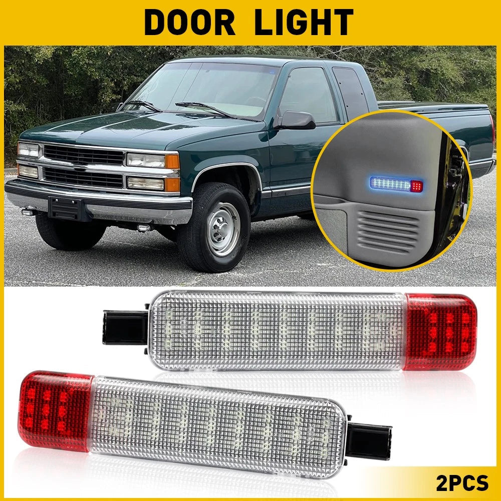 LED Interior Door Panel Lights Courtesy Lamp For Chevy Tahoe GMC Yukon 1995-06 A 6B93BC-57