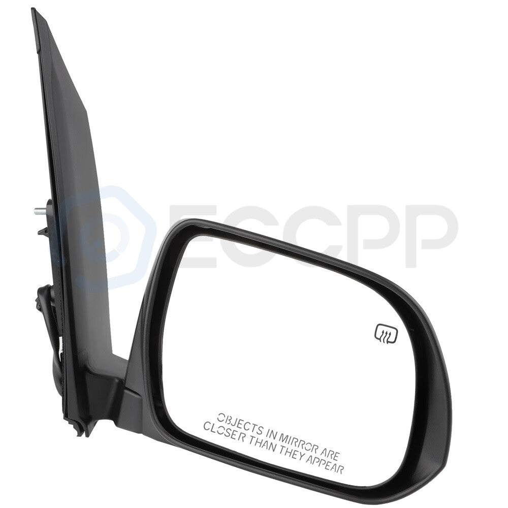 Mirror Power Heated Smooth Black For 2011-17 Toyota SIENNA Passenger Side KOEED