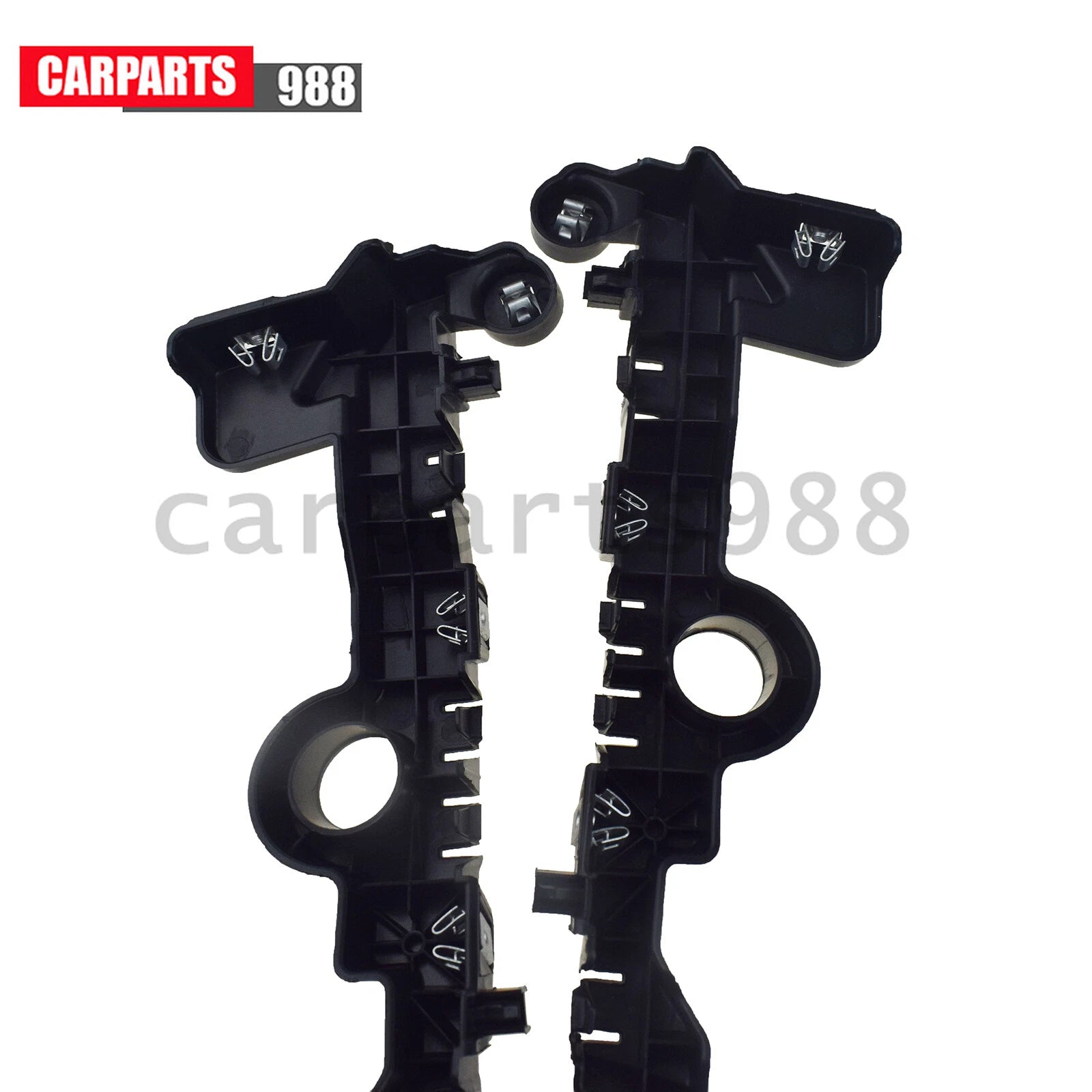 Pair Front Bumper Guide Left Right For GMC Sierra 1500 2019-23 23388662 23388663 6B93BC-57