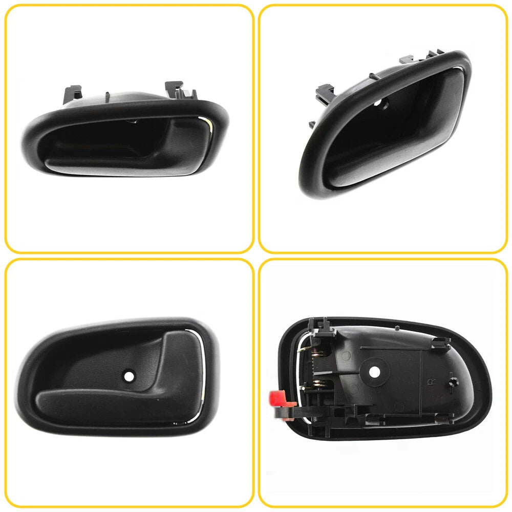 Interior Door Handle For 93-97 Toyota Corolla Set of 4 Front and Rear EOA 6B93BC-57