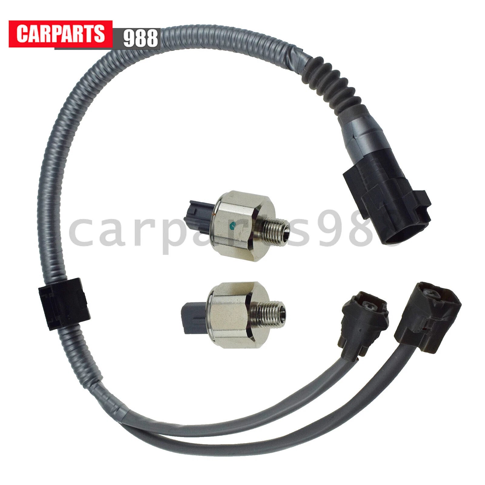2Pcs Knock Sensors & Harness for Toyota Avalon Camry ES300 GS300 89615-12090 6B93BC-57