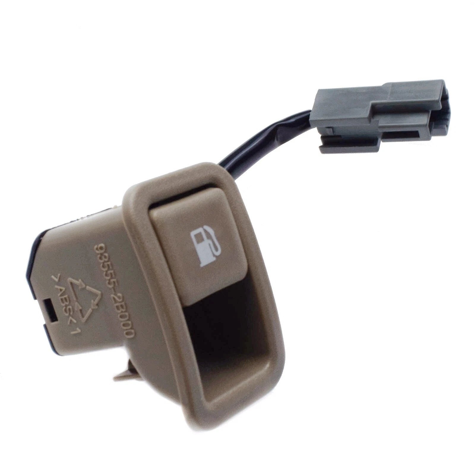 Fuel Gas Door Switch Beige 935552B000J9 for 2007 2008 2009 Hyundai Santa Fe 6B93BC-57