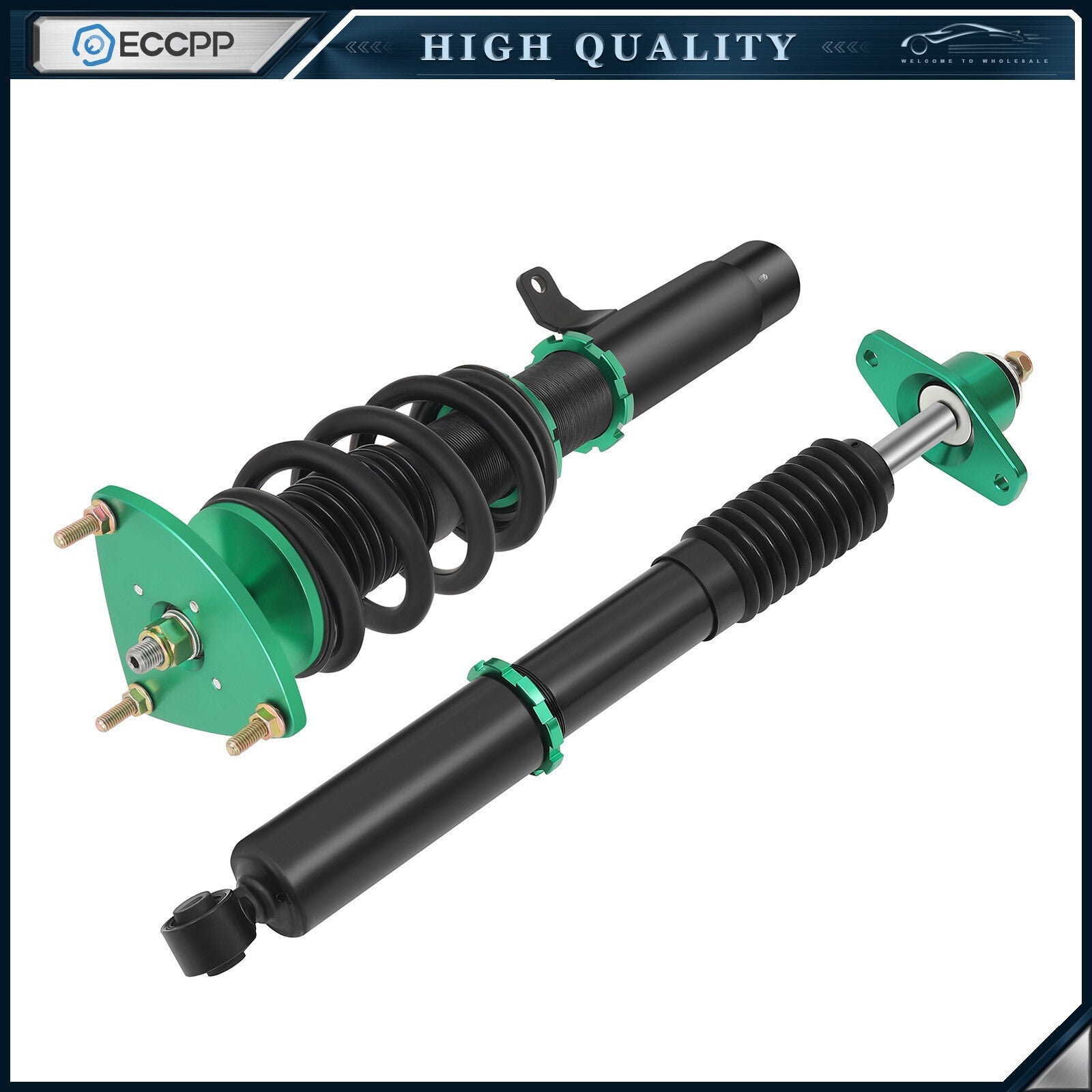 Coilovers Shocks Struts Suspension Lowering Kit For 2004-2009 Mazda 3 Adjustable 6B93BC-57