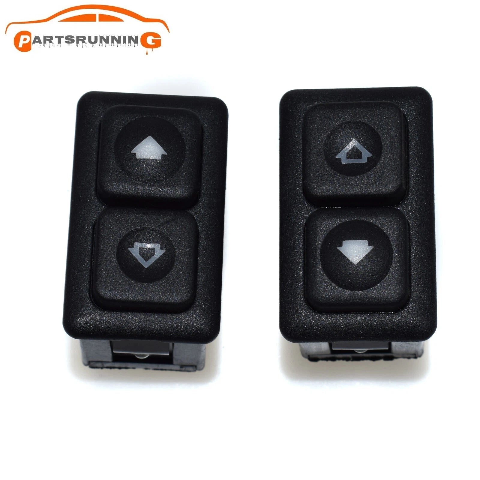 2 PCS Illuminated Power Window Switch 61311381205 For BMW E23 E24 E28 E30 6B93BC-57