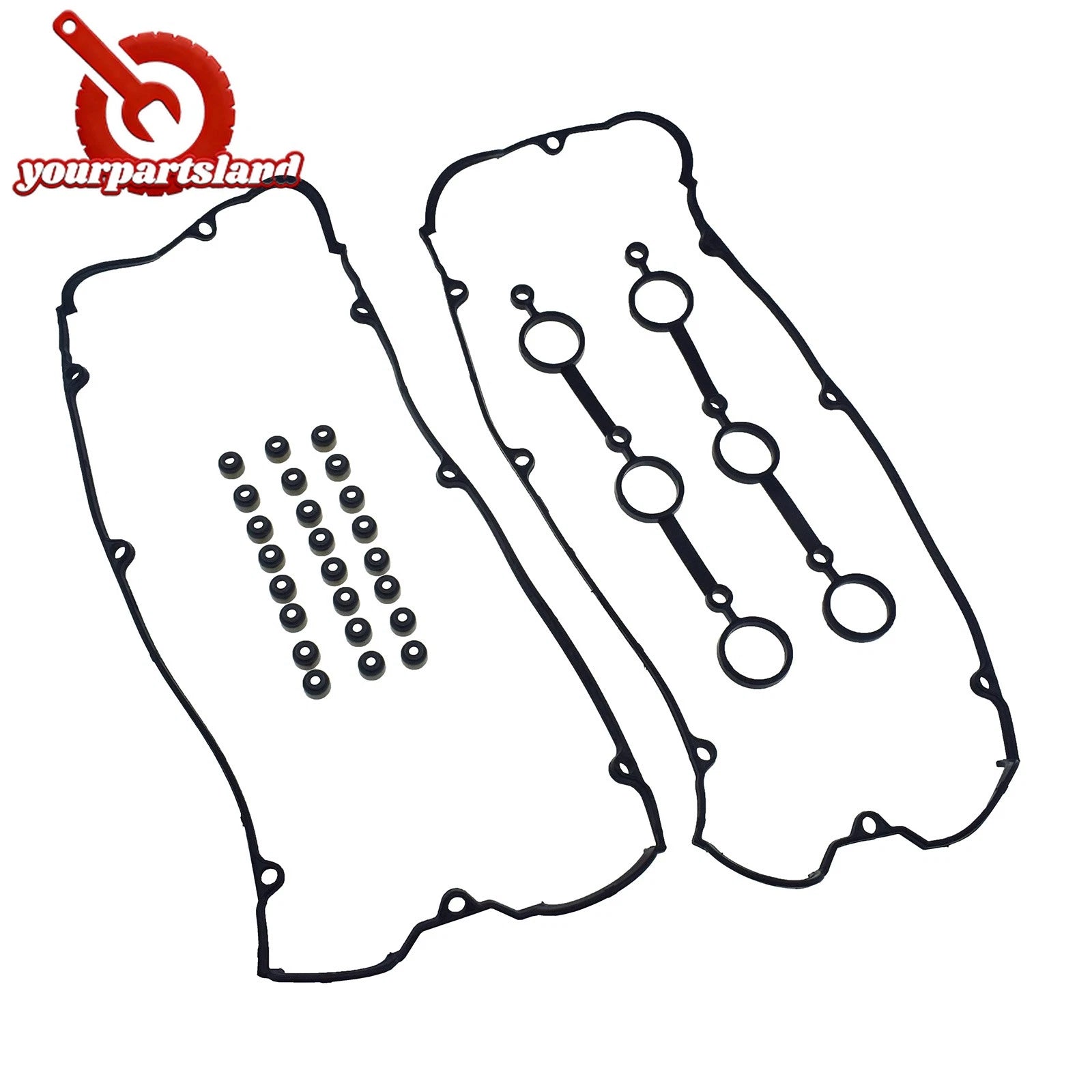 Valve Cover Gasket w/ Valve Stem Seals for 2003-06 HYUNDAI SANTA FE KIA SORENTO 6B93BC-57