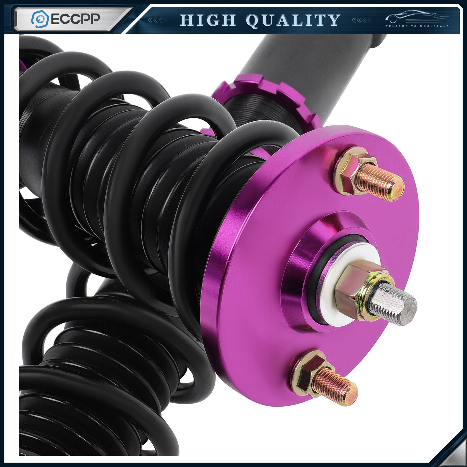 ECCPP Coilovers For 1993-00 Honda Civic Suspension Set Adjustable Struts Shocks ECCPP
