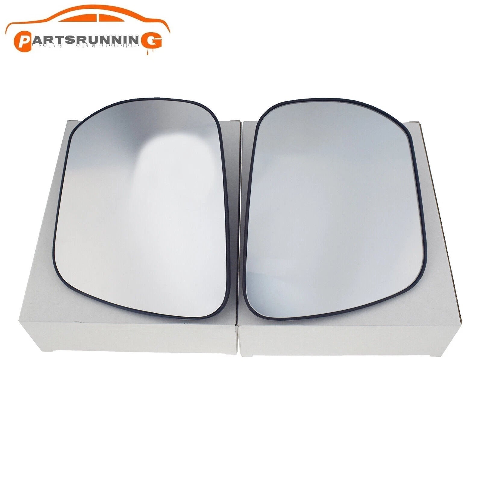2PCS Left +Right Mirror Glass Heated W/Backing For Suzuki Grand Vitara 2005-2015 6B93BC-57