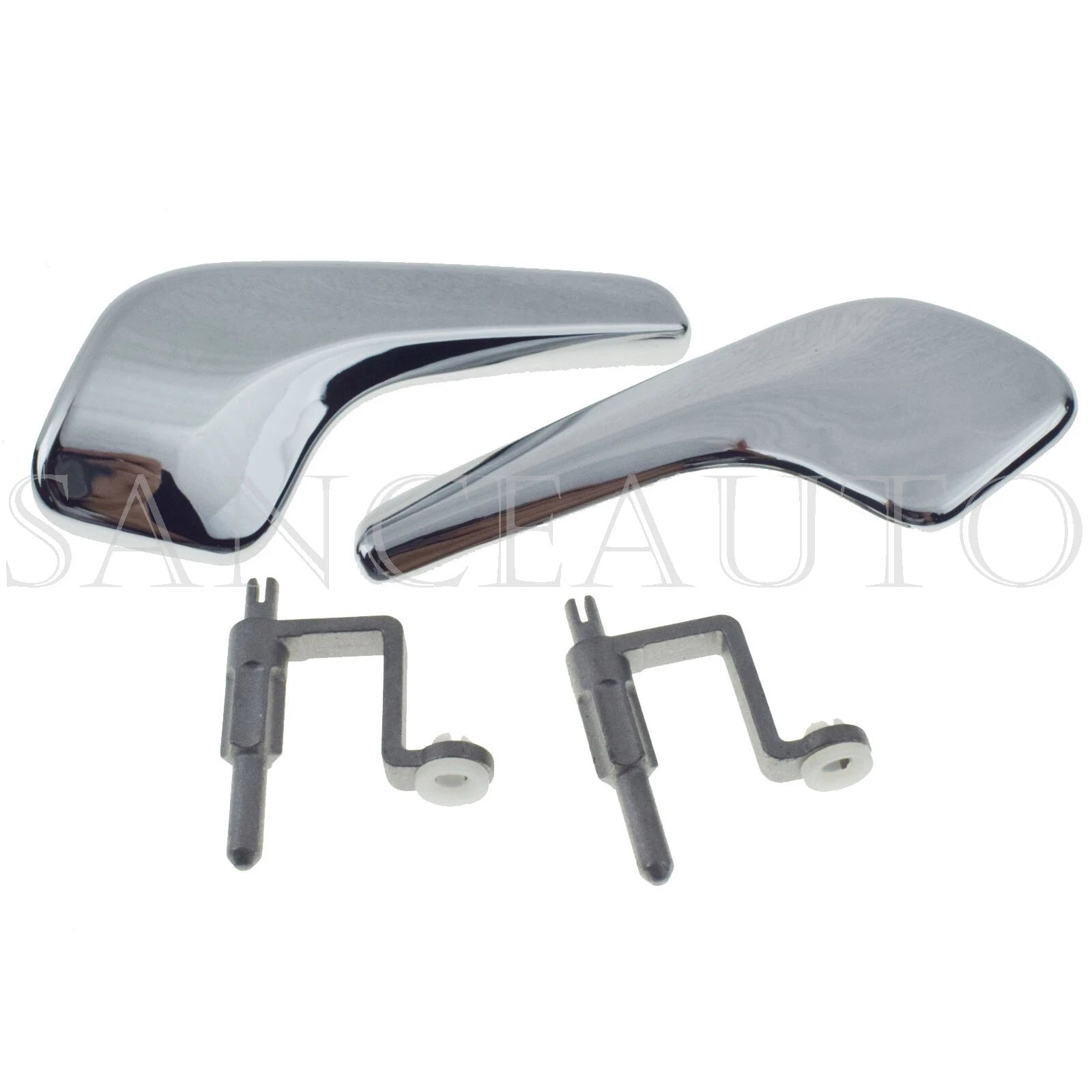 For Opel Corsa D 06-14 Chrom Left Right Inside Door Handle 13297813,13297814 6B93BC-57