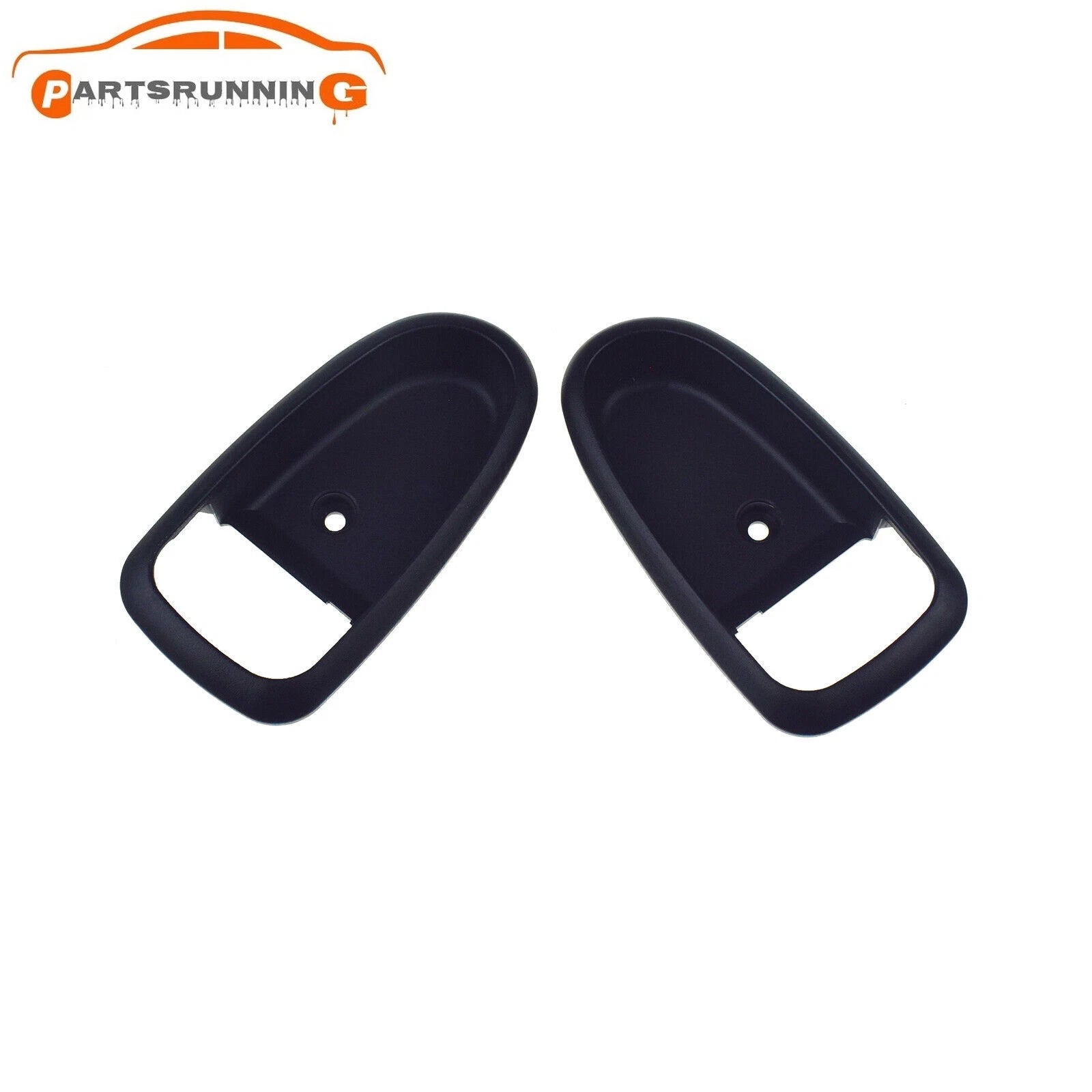2PCS Left Right Interior Door Handle Bezel Trim Cover For Hyundai Elantra 01-06 6B93BC-57