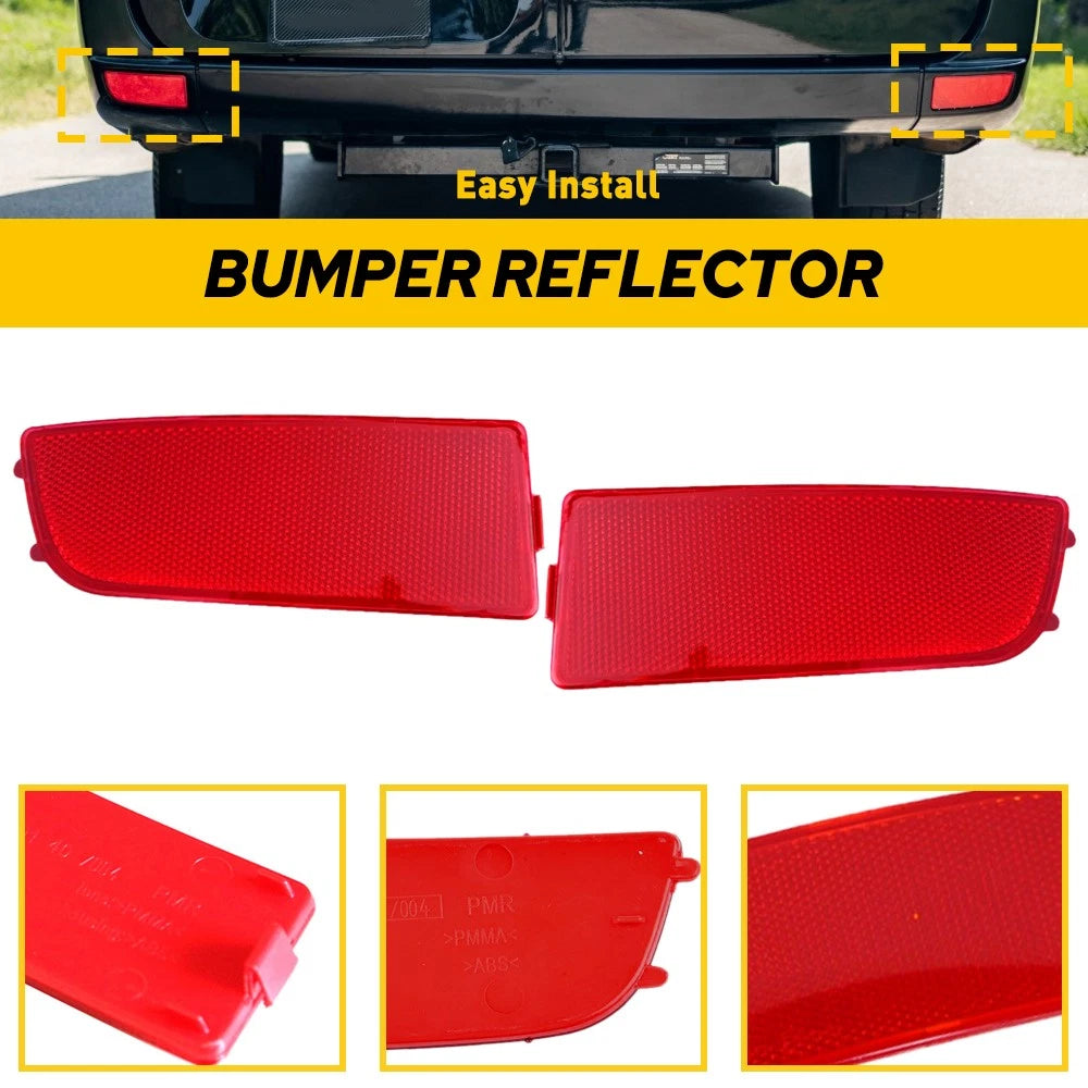 Rear Bumper Reflector Set For 2010-2018 Mercedes Sprinter Benz 2500 3500 3500XD 6B93BC-57