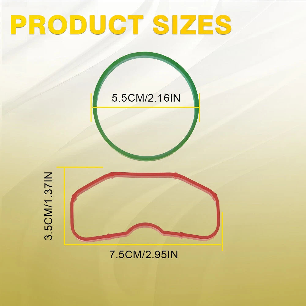 6*Upper 6*Lower Intake Manifold Gaskets For Audi 3.0T Q5 Q7 A8 A7 A6 S4 S5 SQ5 A 6B93BC-57