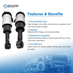 Pair Rear air suspension shock struts For Lincoln Navigator Ford Expedition 6B93BC-57