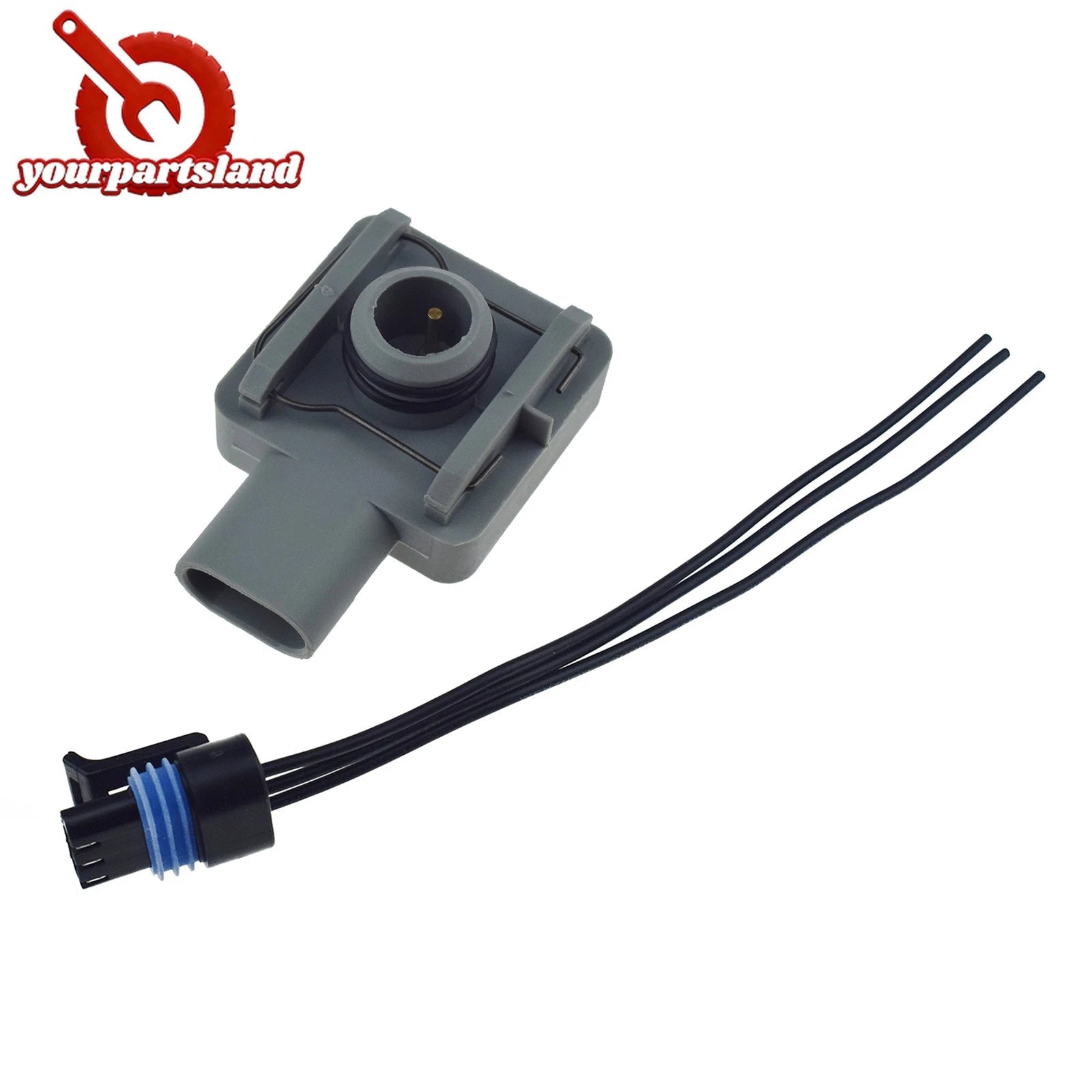 10096163 Coolant Level Sensor & Connector 2PCS For Buick Chevrolet Oldsmobile 6B93BC-57