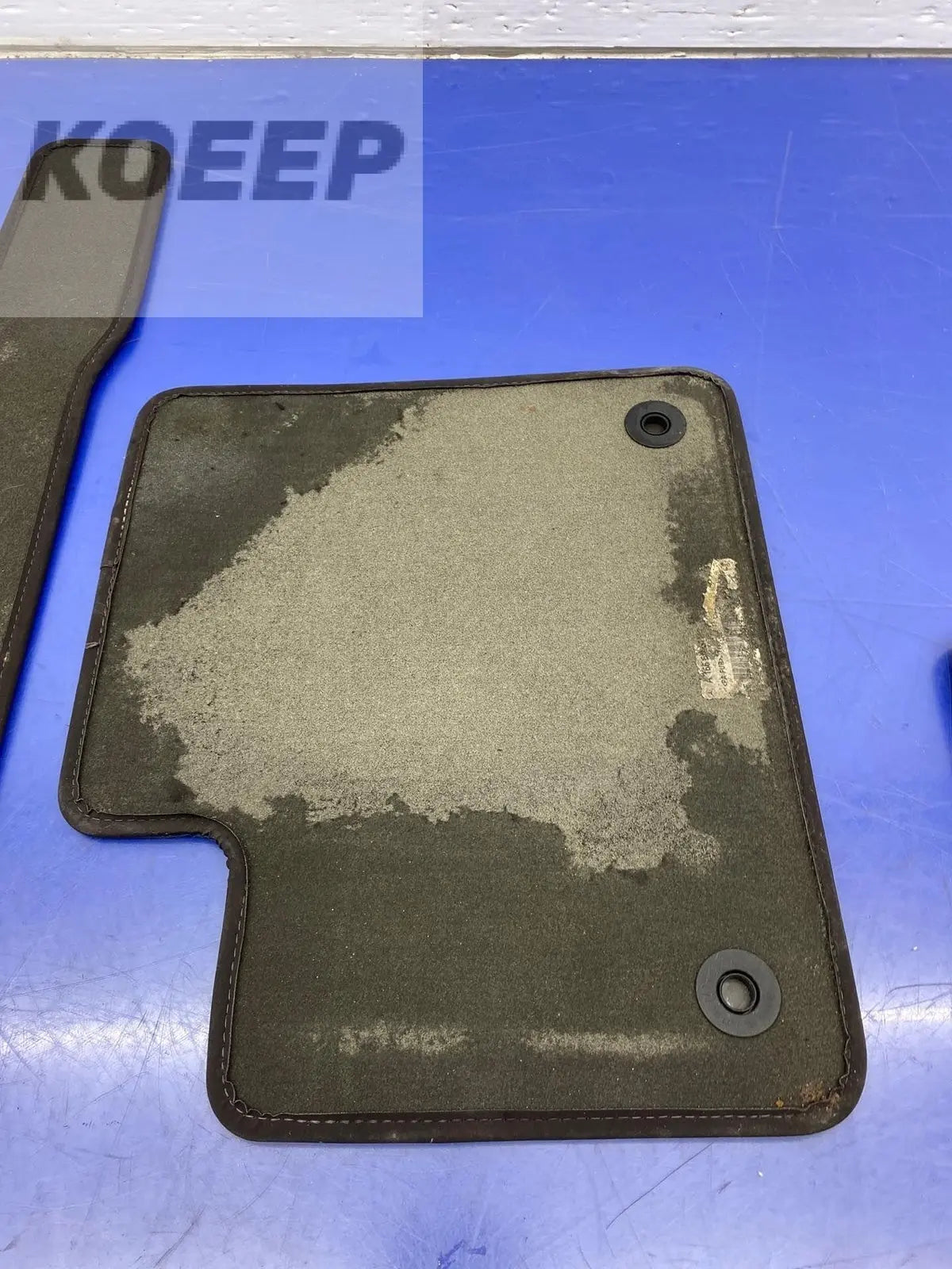 2017 - 2019 MERCEDES GLS550 OEM INTERIOR FLOOR MAT SET (3) | BROWN DESIGNO (954) 6B93BC-57