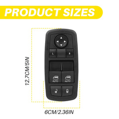 For 2015-2022 Dodge Challenger Master Window Switch Power Control Button 3 Pins 6B93BC-57