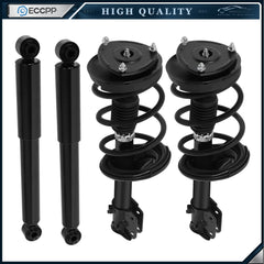 For 2007-08 Hyundai Entourage (4) Front Struts w/ Spring Mount & Rear Shocks Kit 6B93BC-57