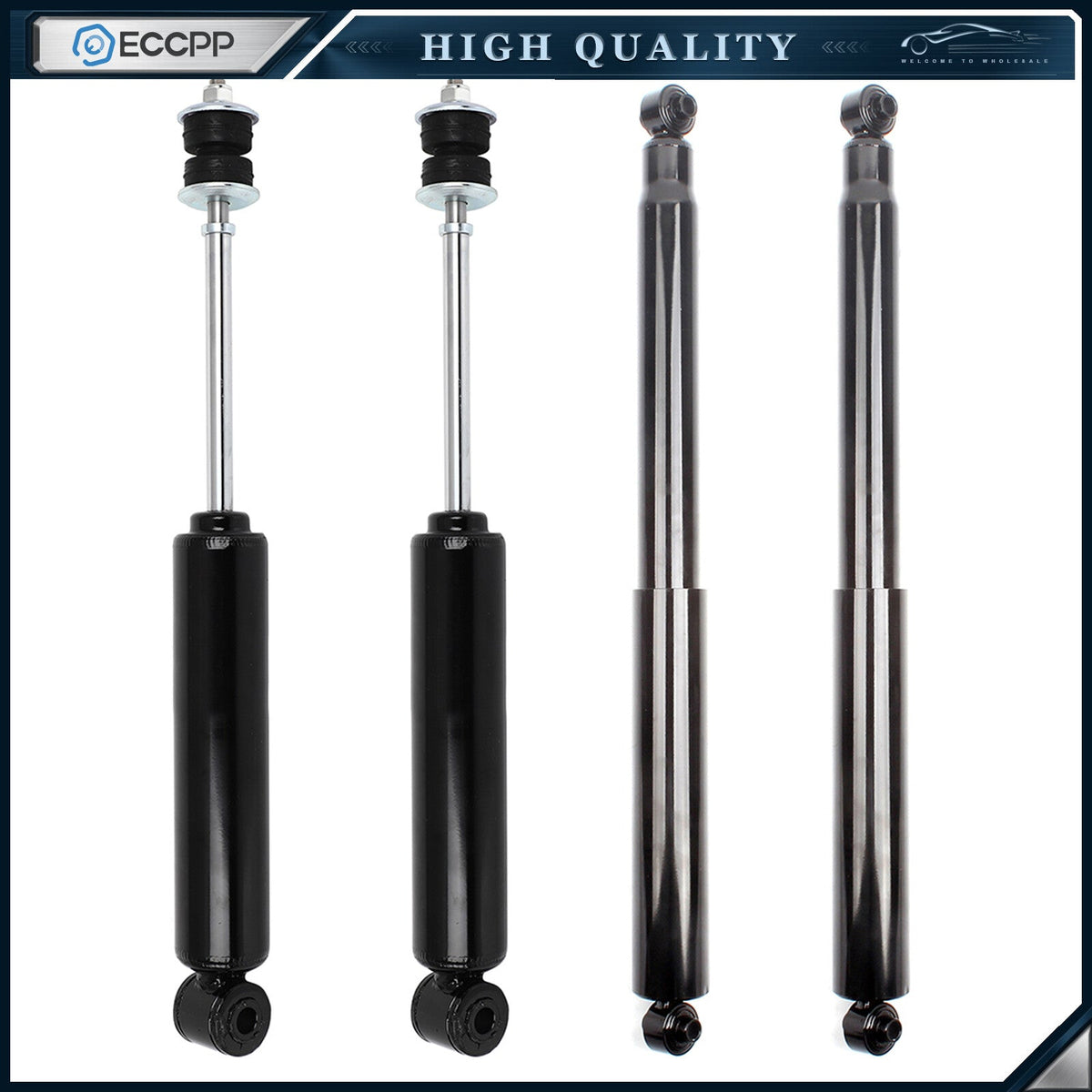 Front Rear Struts Shocks For 1998-2004 Dodge Dakota Durango 4WD Left and Right 6B93BC-57