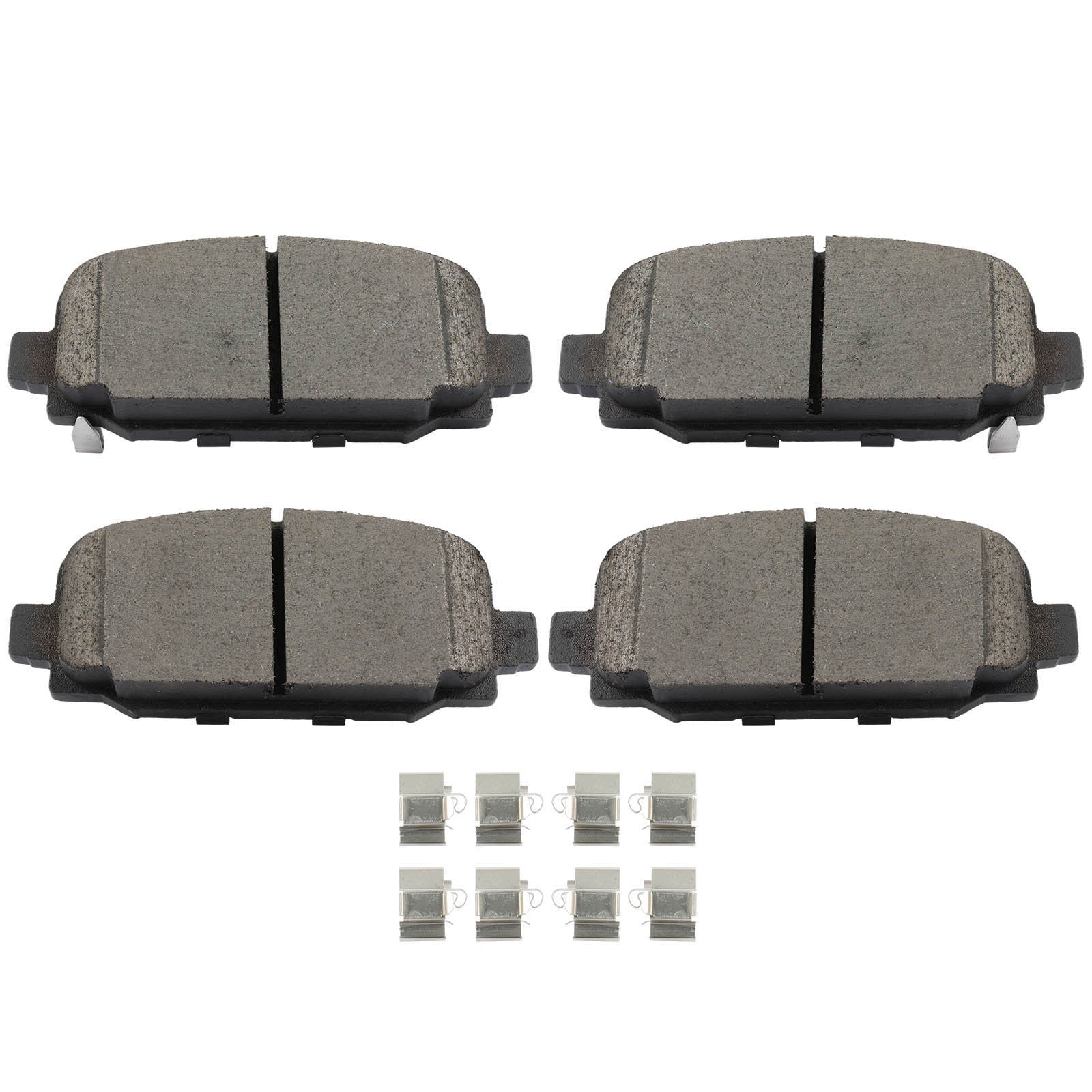 Rear Ceramic Disc Brake Pads For 2017 2018 2019 2020 2021-2023 Jeep Compass 6B93BC-57