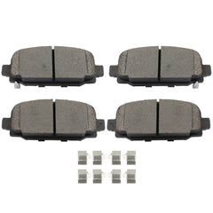 Rear Ceramic Disc Brake Pads For 2017 2018 2019 2020 2021-2023 Jeep Compass 6B93BC-57