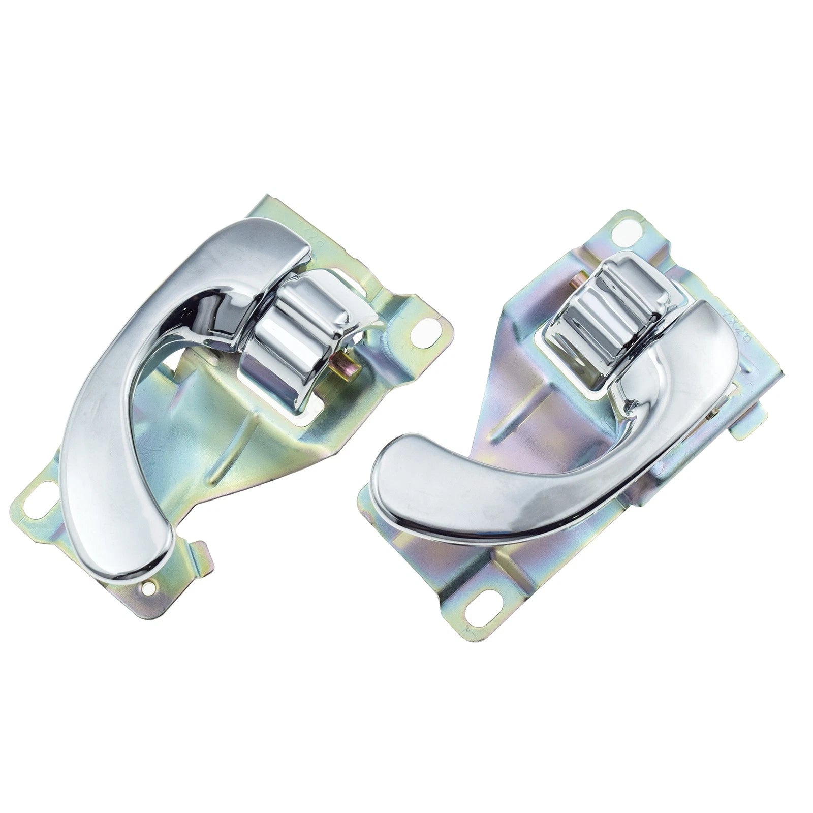 Pair L&R Chrome Inner Handle for Mitsubishi Galant 1999-2003 Delica L400 95-05 6B93BC-57
