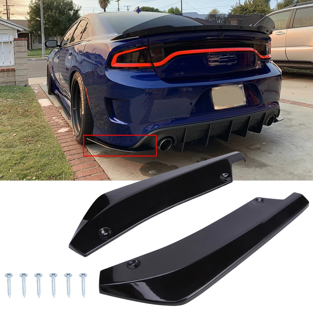 For Lexus IS F IS250 IS200T IS300 350 Rear Spats Bumper Splitter Diffuser Canard 6B93BC-57
