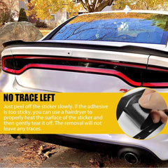 For 15-22 DODGE CHARGER Tail Light Rear Tint PreCut Overlay Vinyl Decal Dark EOA 6B93BC-57