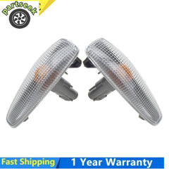 2x Side Fender Blinker Signal Light Fit Mitsubishi Lancer Outlander Sport Mirage 6B93BC-57