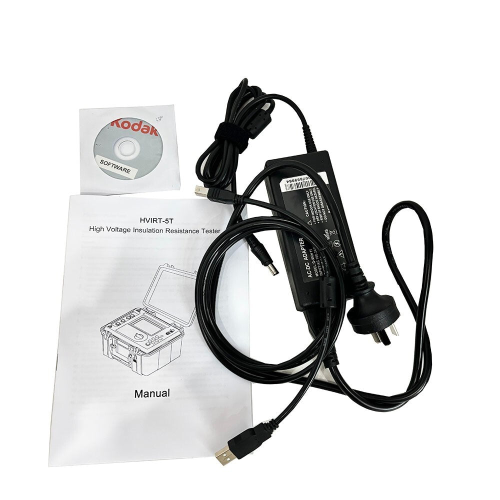 10KV High Voltage Insulation Tester with 0.5MΩ~5TΩ Voltage Monitor Function 6B93BC-57