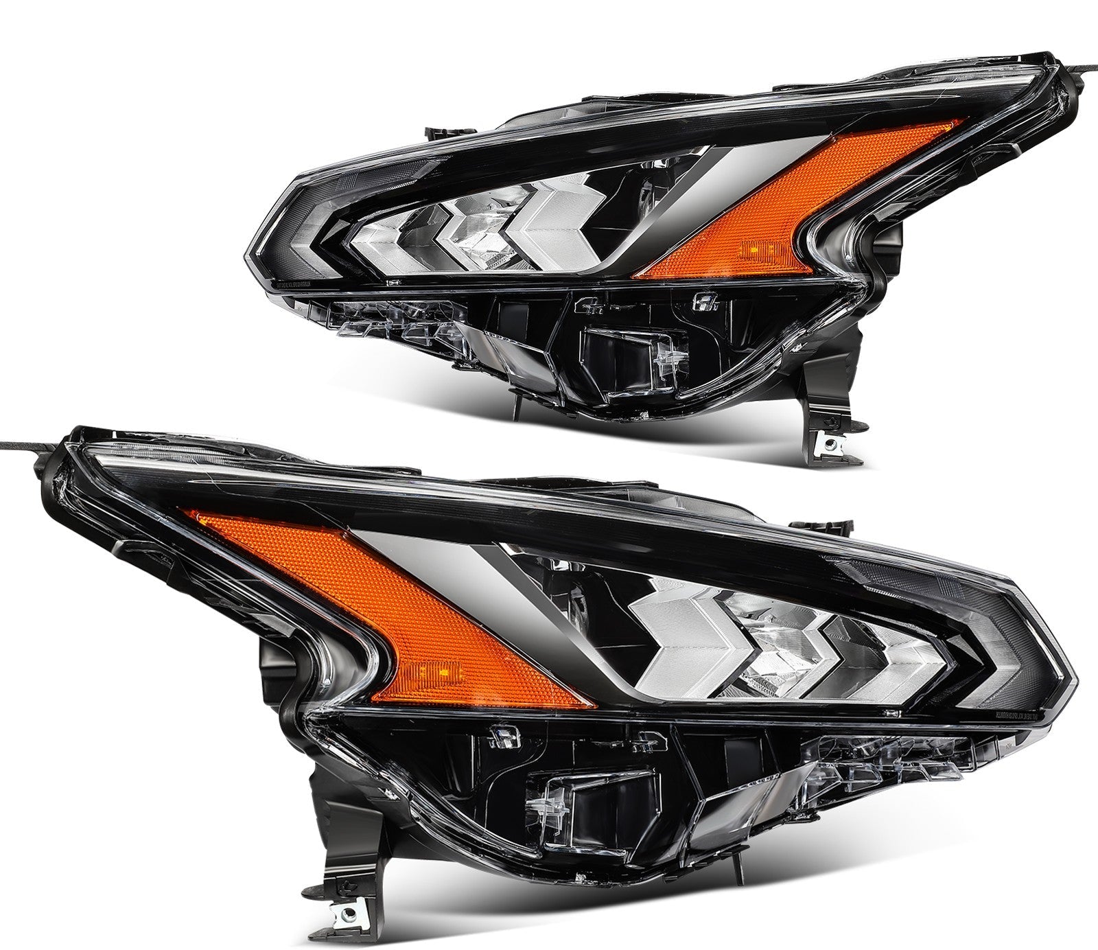 Pair Full LED DRL Headlights Assembly w/Bullbs For Nissan For Altima 2022-2019 6B93BC-57