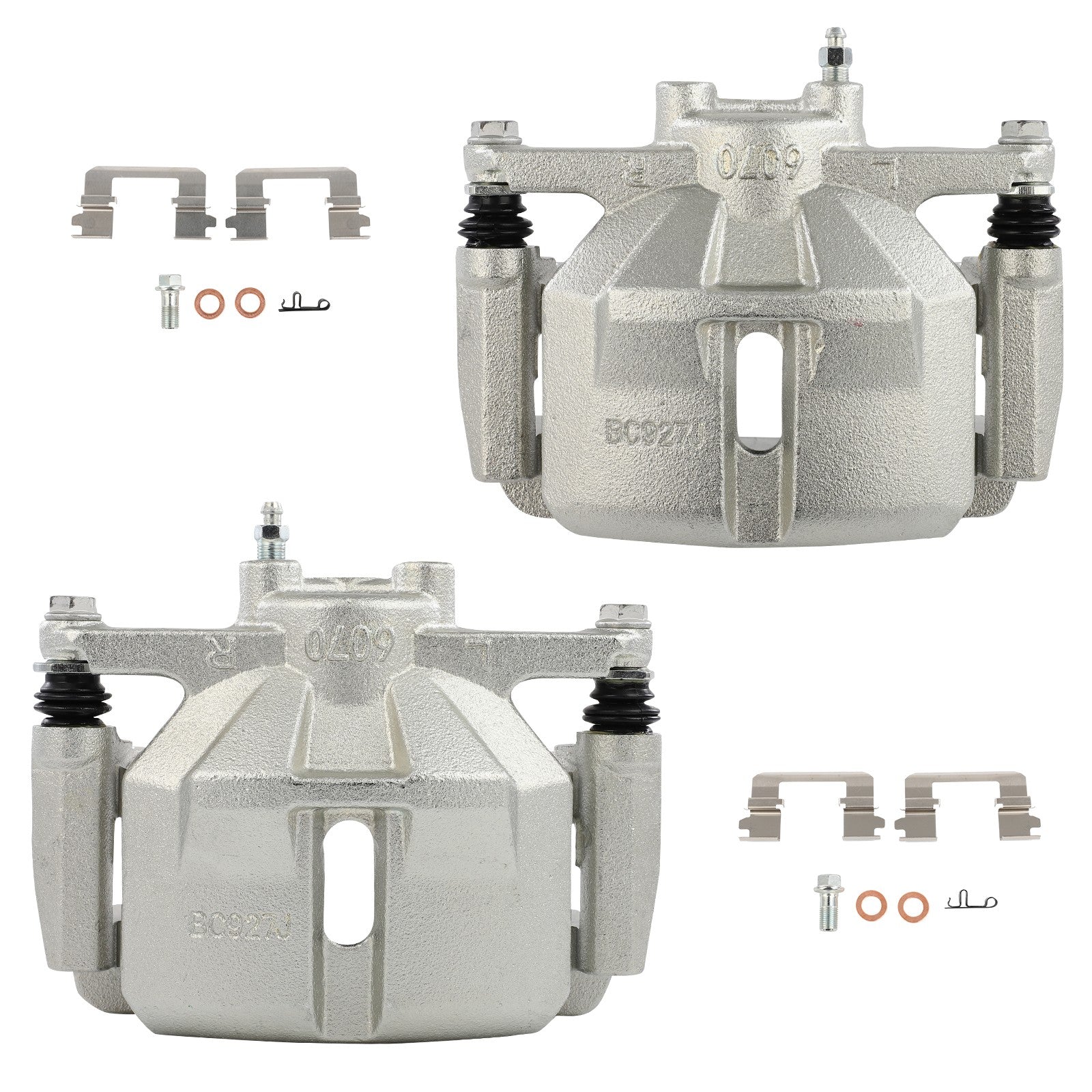 Front Left Right Brake Calipers 2Pcs For 2013-2022 Mazda Cx-5 19B7120 19B7121 6B93BC-57