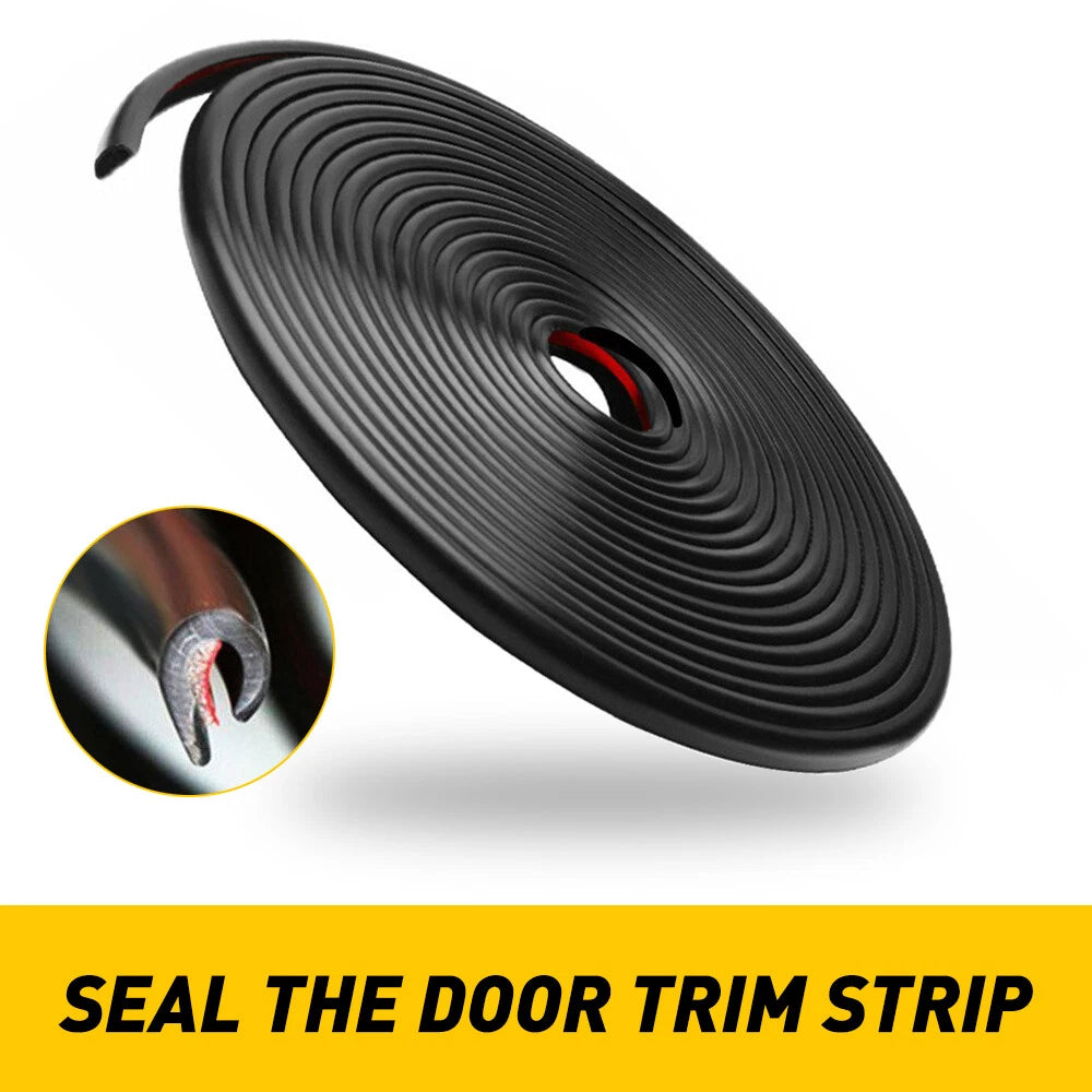 32ft Car Door Protector Rubber Edge Trim Guard Molding Seal Strip Scratch EOA 6B93BC-57