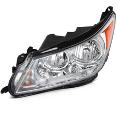 For 2010 2011-2013 Buick LaCrosse Chrome Housing Left+Right Headlights Assembly 6B93BC-57