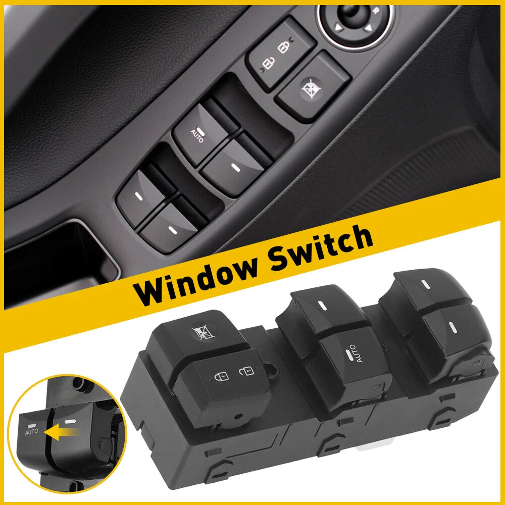 Fits 2016 Hyundai Elantra2014 2015 Door Window Panel Control Switch Driver Side 6B93BC-57