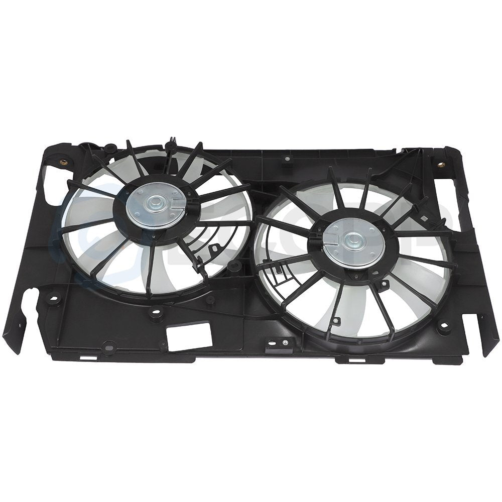 Electric AC Condenser Cooling Fan Kit For 2006 2007 2008 2009-2012 Toyota RAV4 6B93BC-57