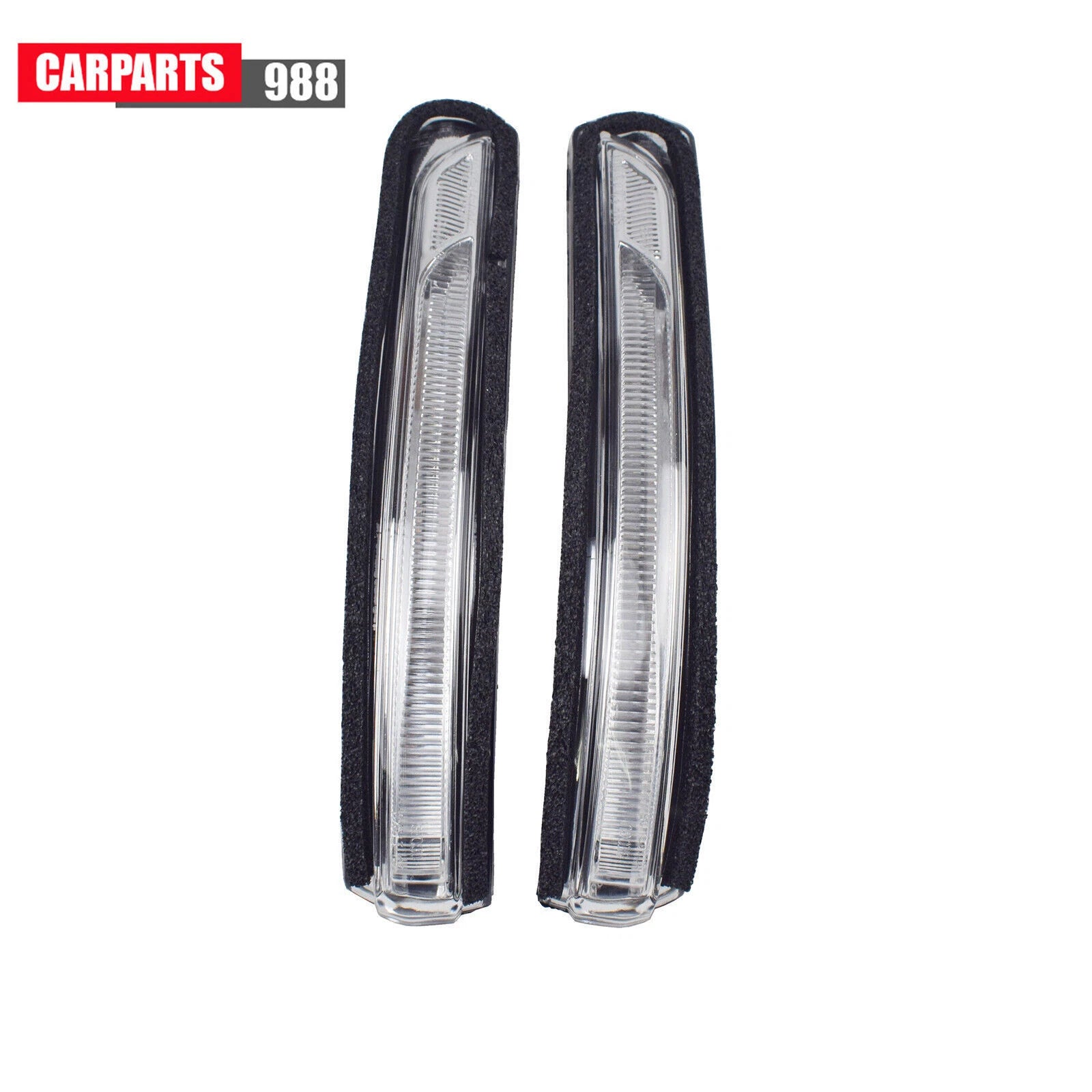 Pair Left Right Side View Mirror Turn Signal Lamp For Kia Niro 2017-2020 1.6L 6B93BC-57