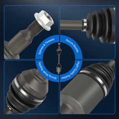 Front Left & Right for Buick Enclave 2008-17 Saturn Outlook 2007-2010 CV Axles 6B93BC-57