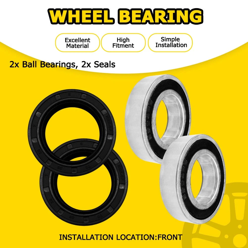 Front Wheel Bearing Seal Kit for 98-18 Yamaha YZ125 YZ250 YZ400F YZ450 YZ426F EA 6B93BC-57