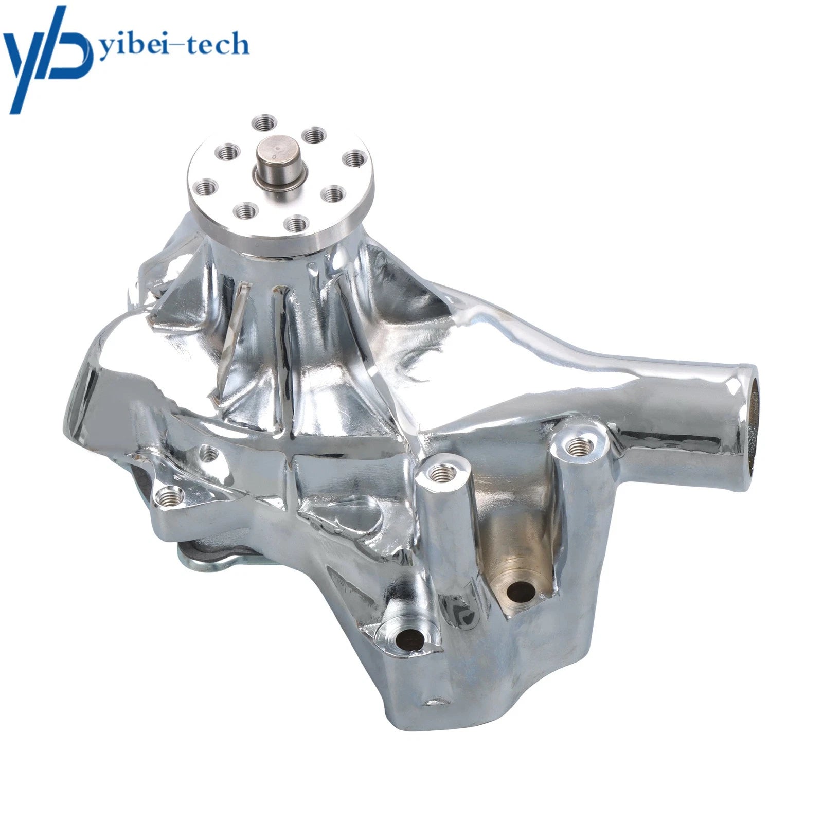 Chrome Big Block For Chevy High Volume Long Water Pump SBC 283 327 350 383 400 6B93BC-57