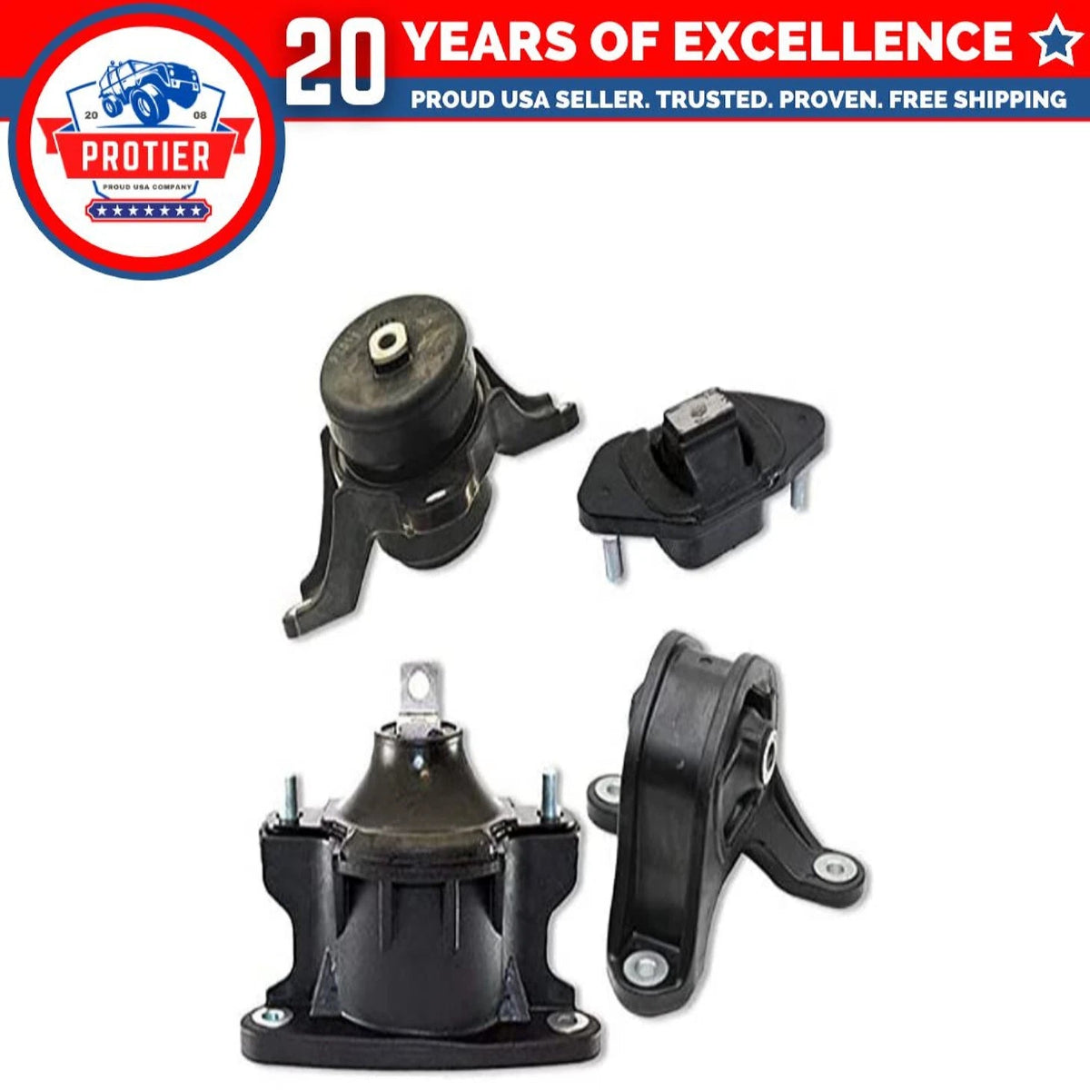 Fits 2008-2012 Honda Accord 2009-2013 Acura TSX 2.4L MANUAL Front Motor &Trans 6B93BC-57